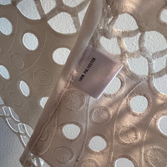 Alberto Makali White Boho Open Front Vest Size XS - Picture 4 of 6